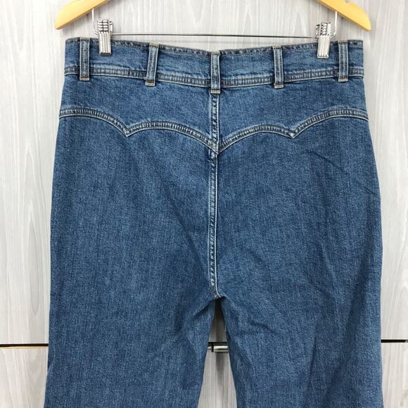 Reformation Clara High Rise Wide Leg Jeans Size 31 Stretch No Pockets - Picture 5 of 12